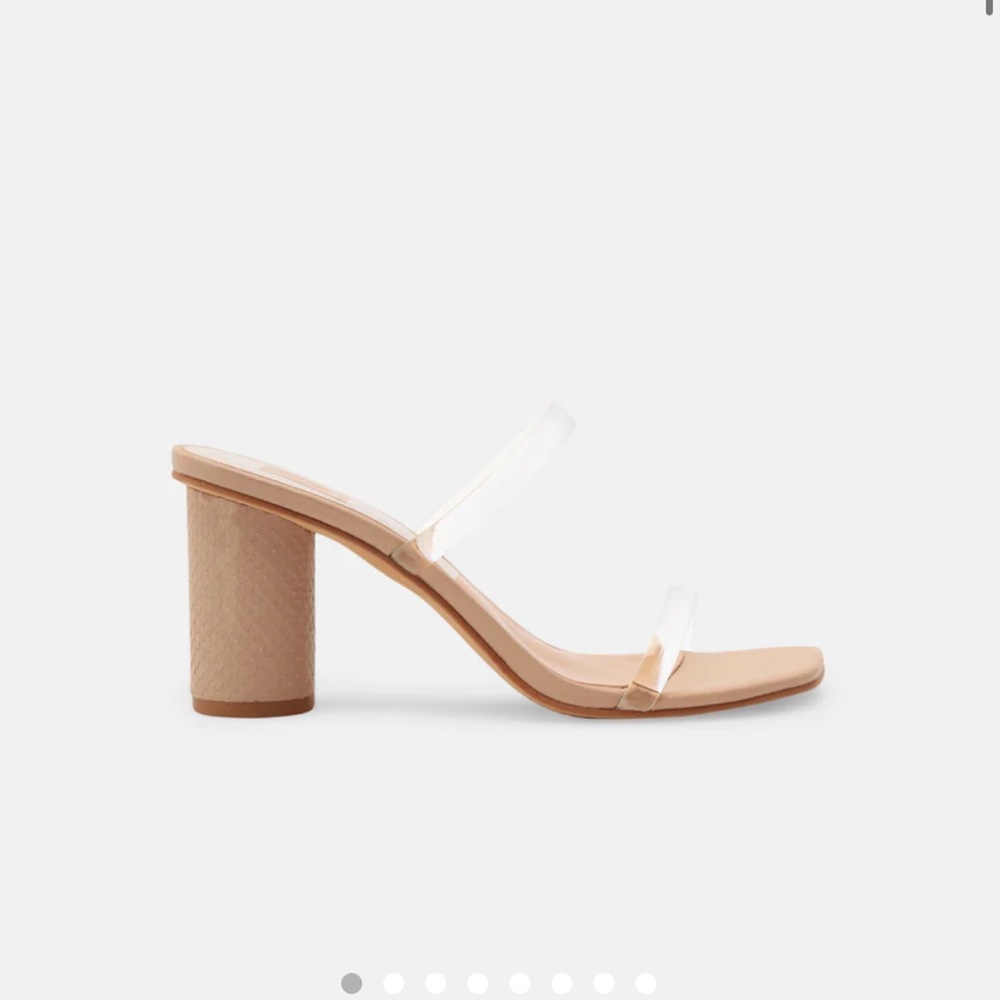 Dolce Vita Noles Heels in nude crystal